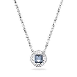 Swarovski Silver and Blue Pendant Necklace
